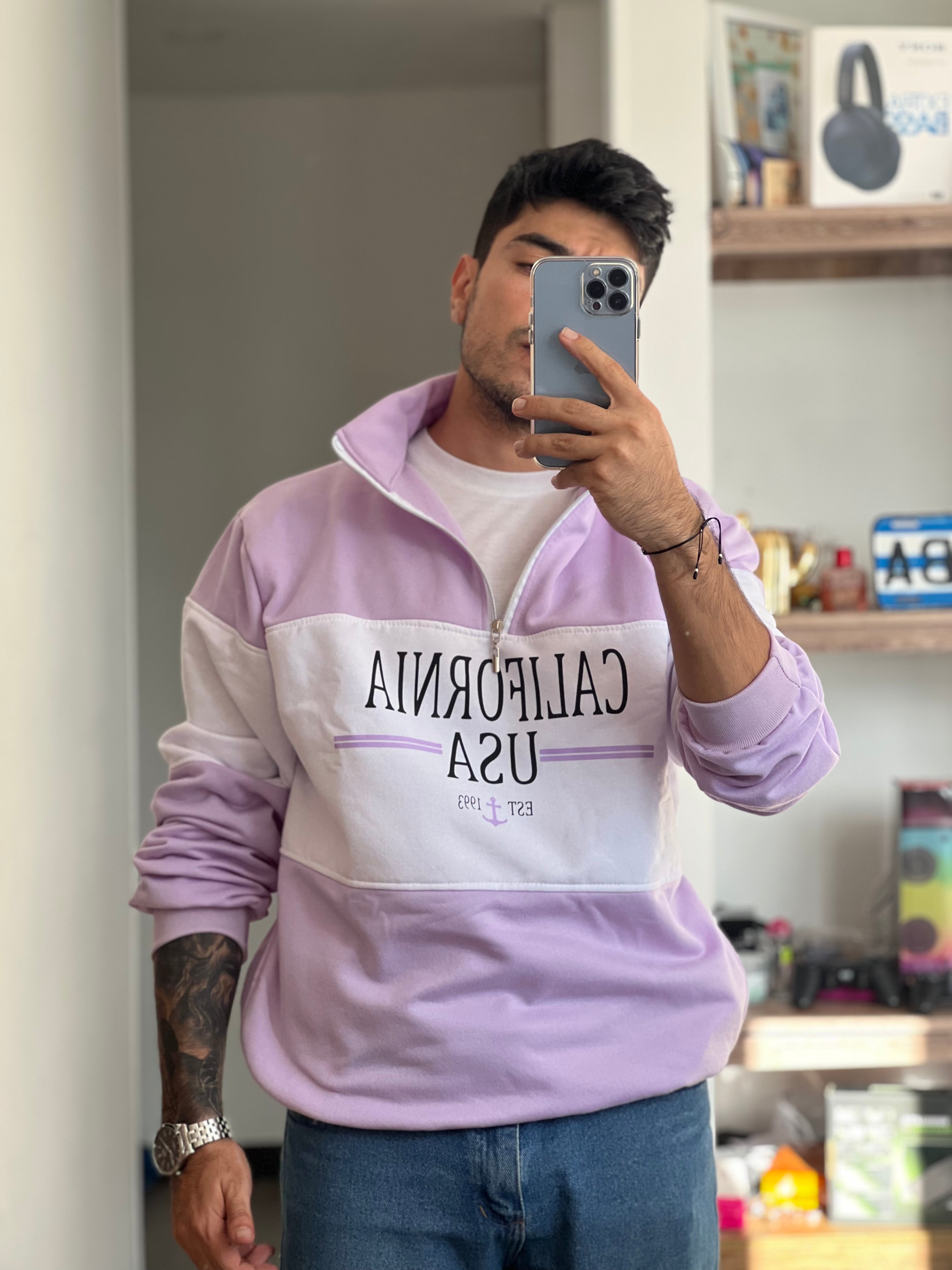 BUZO MEDIA CREMALLERA