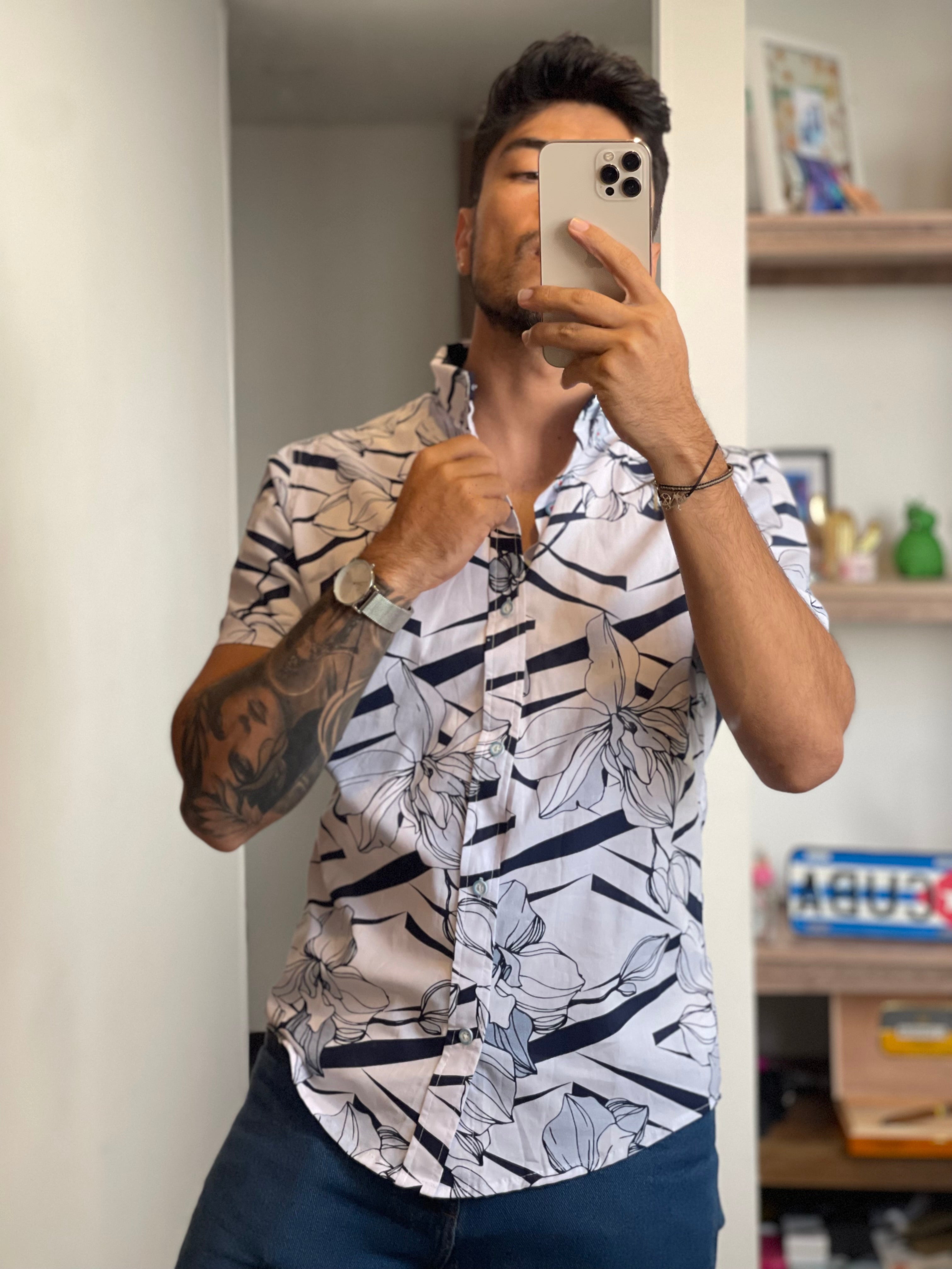 CAMISA RAYAS/FIGURAS