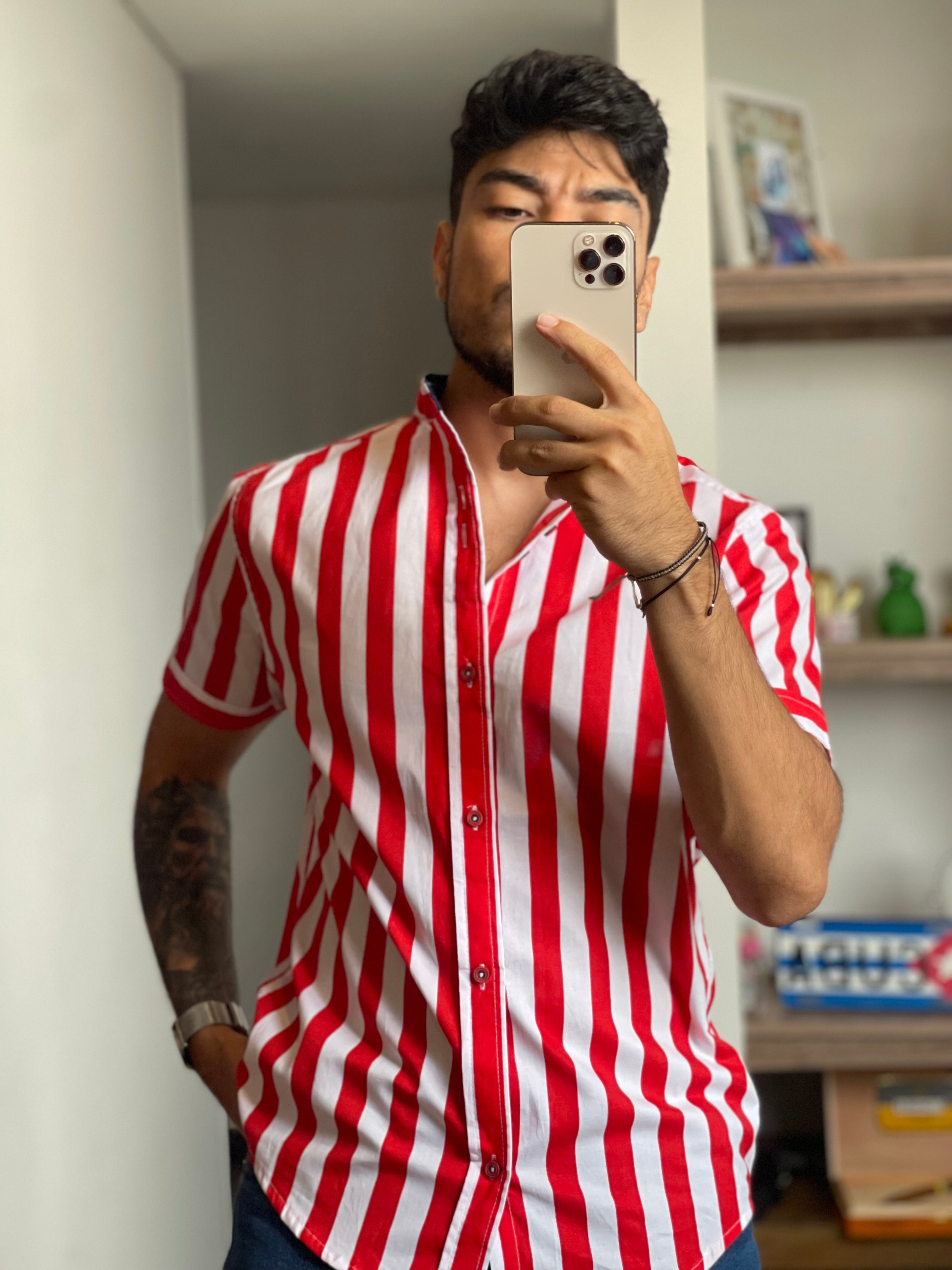 CAMISA RAYAS/FIGURAS